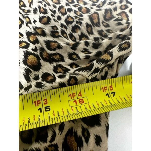 BCBG Maxazria Bohemian Cheetah Print Wrap Dress Size M - Picture 13 of 16